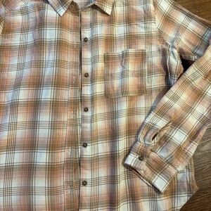 Hollister plaid button down size L checkered plaid